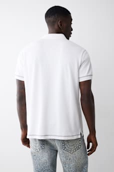 FLATLOCK HORSESHOE POLO SHIRT, image 4