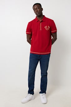 FLATLOCK HORSESHOE POLO SHIRT, image 5
