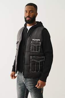 UTILITY BIG T PUFFER VEST, image 3