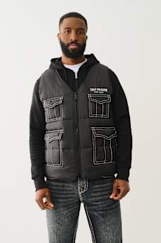 UTILITY BIG T PUFFER VEST, image 5