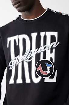 LOGO TAPING SWEATSHIRT, image 2