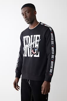 LOGO TAPING SWEATSHIRT, image 3