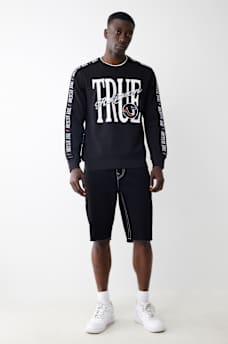 LOGO TAPING SWEATSHIRT, image 5