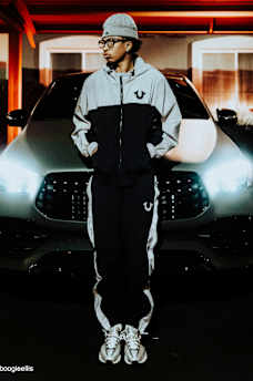 REFLECTIVE ZIP HOODED WINDBREAKER