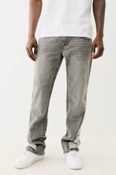 BILLY DESTROYED SLIT BOOTCUT JEAN, image 3