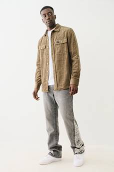 BILLY DESTROYED SLIT BOOTCUT JEAN, image 6