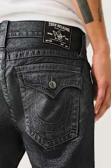 RICKY SUPER T METALLIC STRAIGHT JEAN, image 2