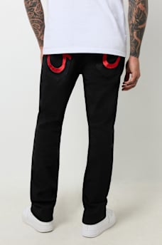 RICKY LUREX HORSESHOE STRAIGHT JEAN, image 4