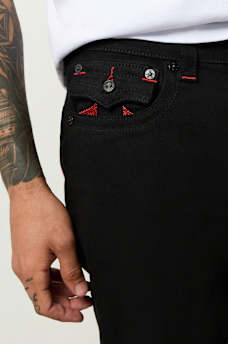 RICKY LUREX HORSESHOE STRAIGHT JEAN, image 5