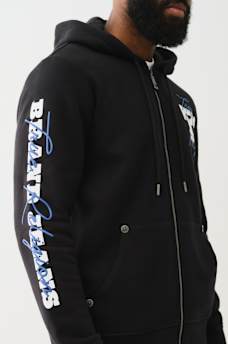 PUFF PRINT LOGO ZIP HOODIE, image 6