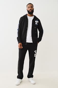 PUFF PRINT LOGO ZIP HOODIE, image 7
