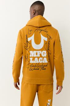 PUFF PRINT LOGO ZIP HOODIE, image 4