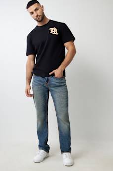 RICKY SUPER T EMBROIDERED STRAIGHT JEAN, image 6