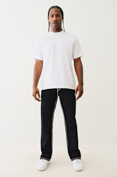 BILLY SUPER T MARLED LUREX BOOTCUT JEAN, image 7