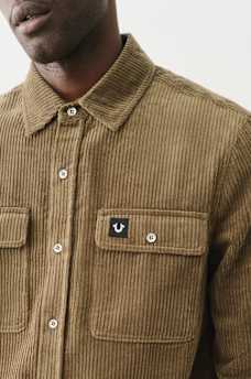 CORDUROY LONG SLEEVE WORKWEAR SHIRT, image 5
