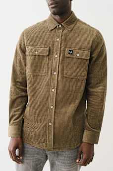 CORDUROY LONG SLEEVE WORKWEAR SHIRT, image 1