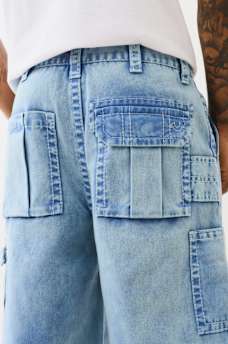 DENIM BIG T UTILITY CARGO PANT, image 2