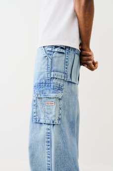 DENIM BIG T UTILITY CARGO PANT, image 4