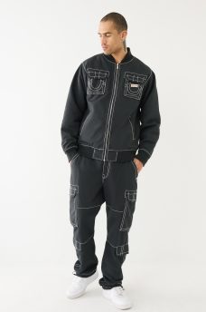 BIG T ZIP BOMBER JACKET, image 2