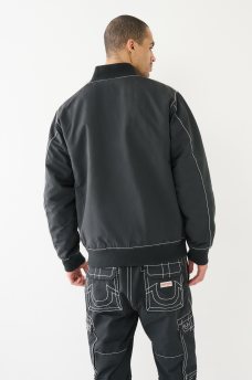 BIG T ZIP BOMBER JACKET, image 3