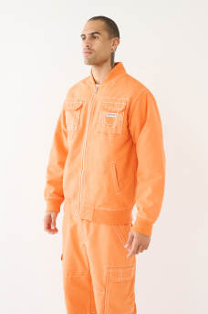BIG T ZIP BOMBER JACKET, image 5