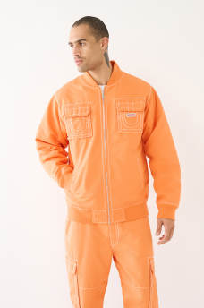 BIG T ZIP BOMBER JACKET, image 1