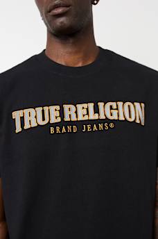 EMBROIDERED REFLECTIVE ARCH LOGO TEE, image 2