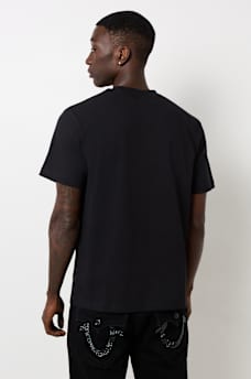 EMBROIDERED REFLECTIVE ARCH LOGO TEE, image 3