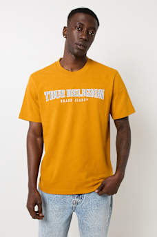 EMBROIDERED REFLECTIVE ARCH LOGO TEE, image 1