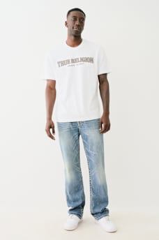 EMBROIDERED REFLECTIVE ARCH LOGO TEE, image 5