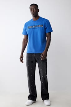EMBROIDERED REFLECTIVE ARCH LOGO TEE, image 5