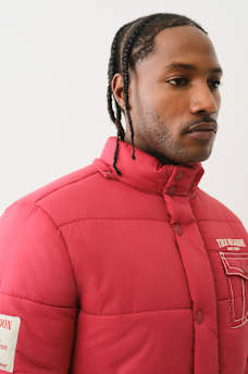 FUR HOOD BIG T PUFFER JACKET, image 7