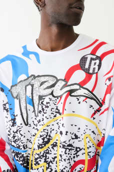  REFLECTIVE TR 02 LOGO FLAME TEE, image 4