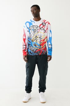  REFLECTIVE TR 02 LOGO FLAME TEE, image 8