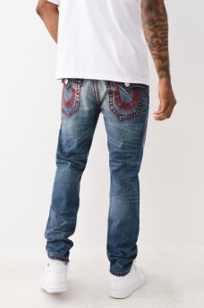 ROCCO EMBROIDER FLAP SUPER T SKINNY JEAN 32", image 3