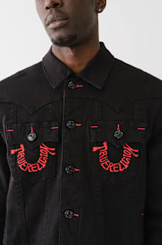 JIMMY EMBROIDERED HORSESHOE JACKET , image 2