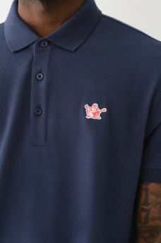  BUDDHA PATCHED LOGO POLO SHIRT