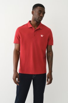  BUDDHA PATCHED LOGO POLO SHIRT