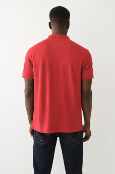  BUDDHA PATCHED LOGO POLO SHIRT