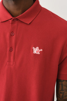 BUDDHA PATCHED LOGO POLO SHIRT