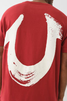PAINTED HORSESHOE TEE