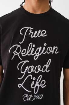 EMBROIDERED ROPE LOGO TEE, image 1
