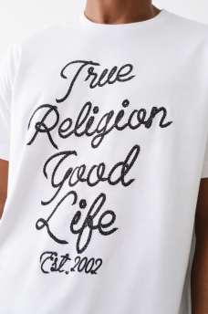 EMBROIDERED ROPE LOGO TEE, image 1