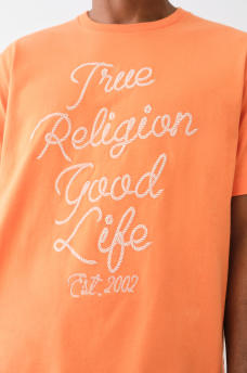 EMBROIDERED ROPE LOGO TEE, image 1