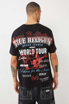  WORLD TOUR LOGO RELAXED TEE, image 1
