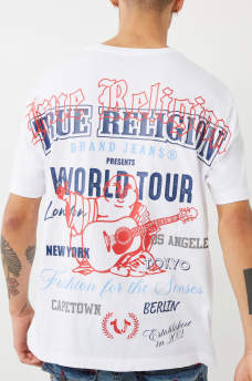  WORLD TOUR LOGO RELAXED TEE, image 1