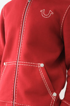 HORSESHOE APPLIQUE SUPER T FLEECE HOODIE, image 5