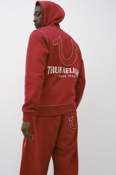 HORSESHOE APPLIQUE SUPER T FLEECE HOODIE, image 8