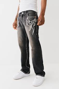 BW x TR BILLY BLACK FLAME BOOTCUT JEAN, image 6