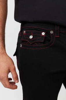 RICKY SINGLE NEEDLE FLAP STRAIGHT JEAN, image 5